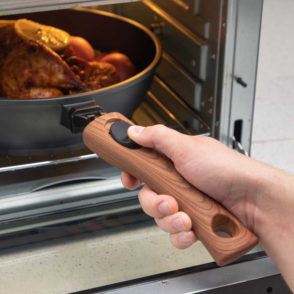 Diamond Earth® 28cm Deep Pan with detachable handle - Image 4