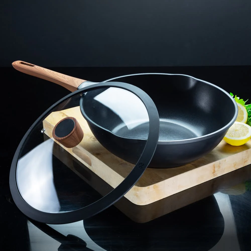 Diamond Earth® Wok + Glass Lid - 30cm - Image 4