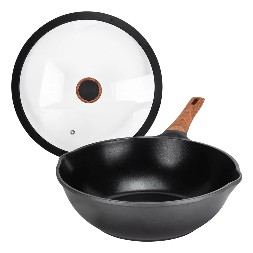 Diamond Earth® Wok + Glass Lid - 30cm - Image 5