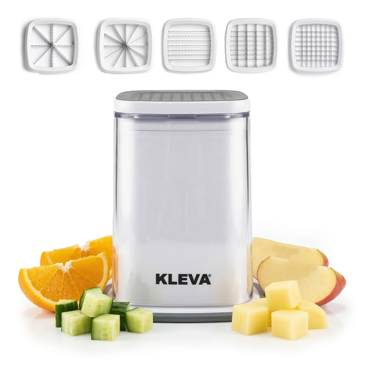 Kleva® ChipChop 5-in-1 Vegetable Chopper, Slicer & Dicer - Image 9