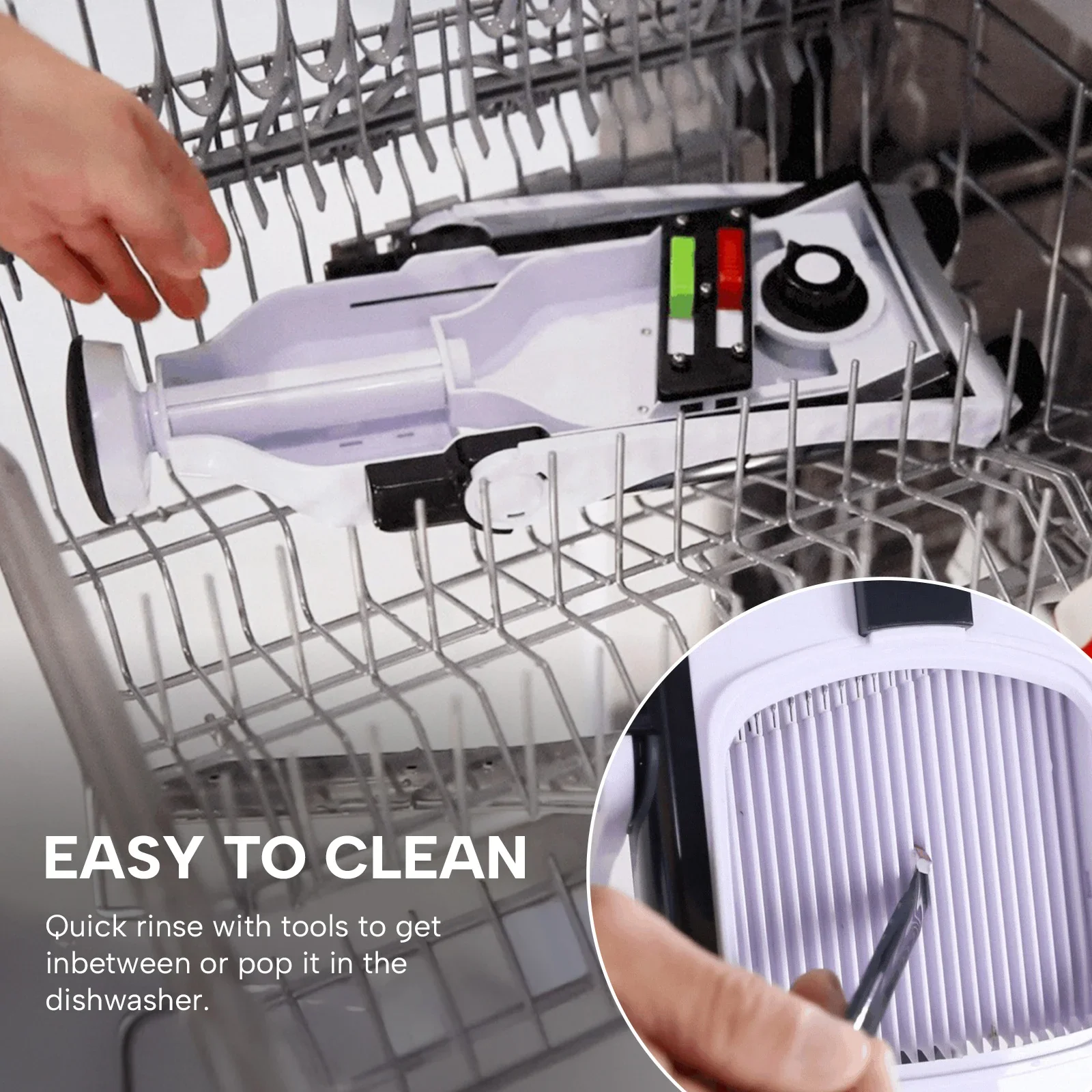 Kleva Safety Slicer™️ One-Push XL Vegetable Slicer + BONUS Peelers Buy 1 Get 1 FREE + Cooking E-Book - Image 6