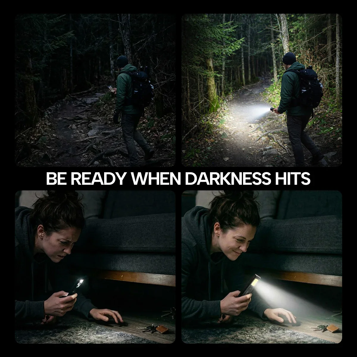 KLEVA® Brightest Ultra-Slim LED Torch – Magnetic Waterproof Emergency Flashlight - Image 2