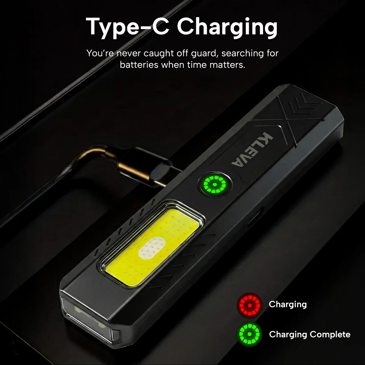 KLEVA® Brightest Ultra-Slim LED Torch – Magnetic Waterproof Emergency Flashlight - Image 8