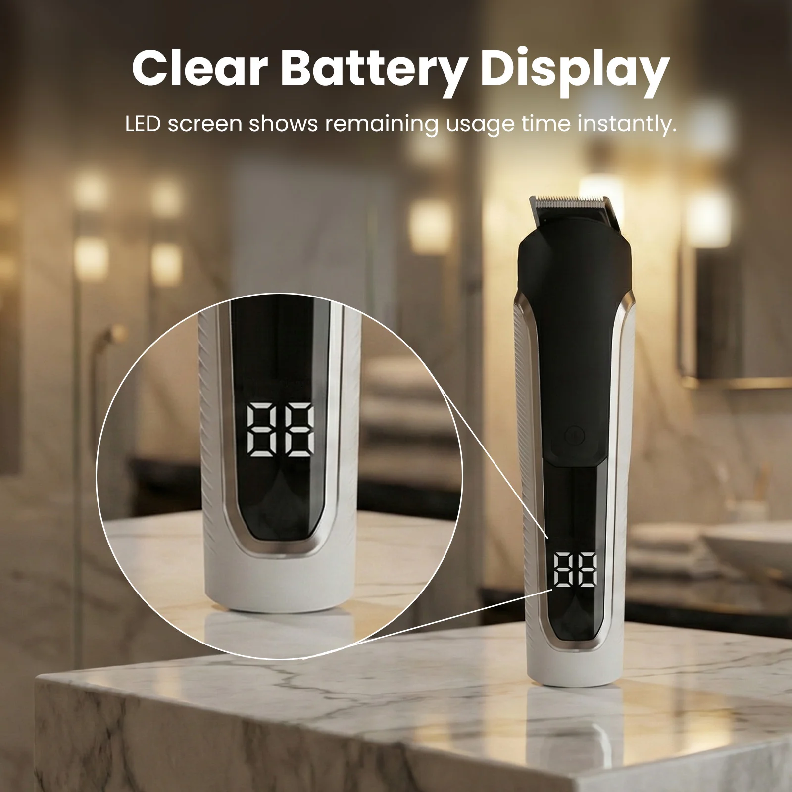 KLEVA® TrimMaster 16-in-1 Multifunctional Premium Body and Beard Hair Trimmer - Image 12
