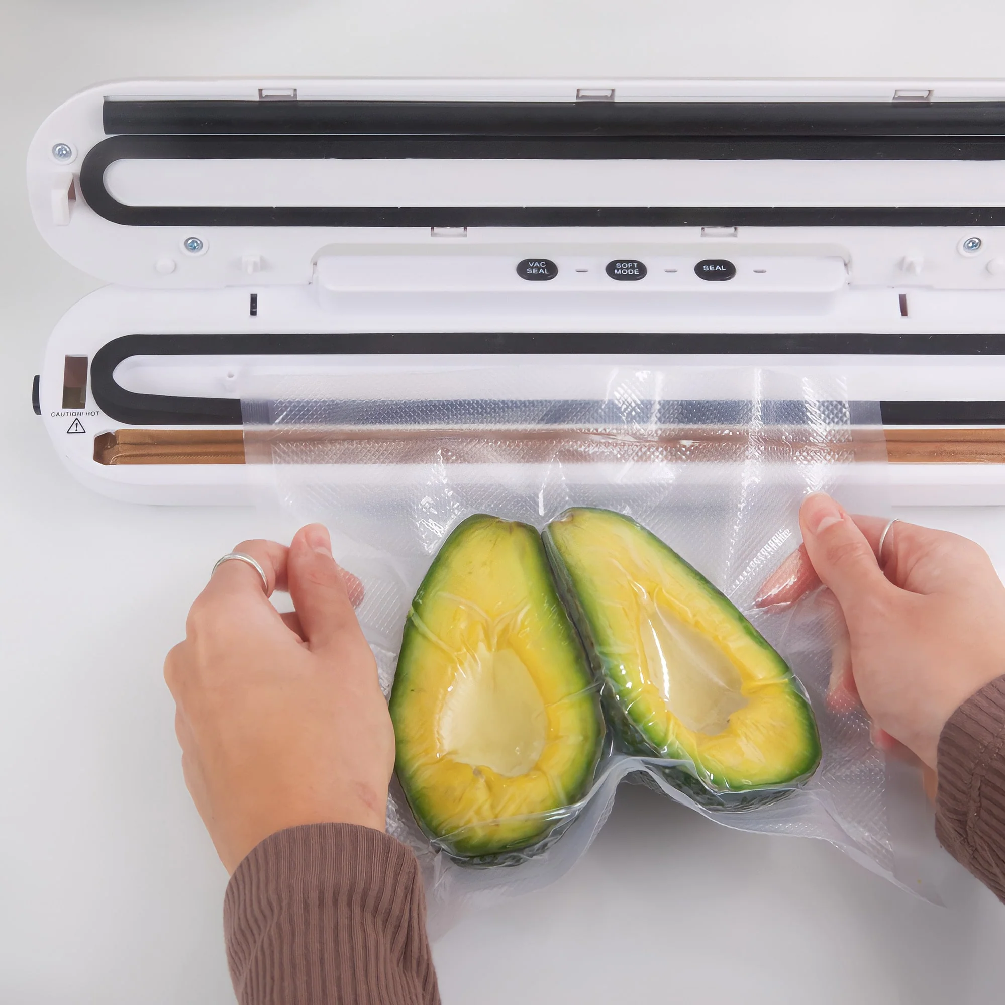 Kleva® Vac Seal & Save Food Saver Vacuum Sealer + FREE Sealer Bags Rolls - Image 7