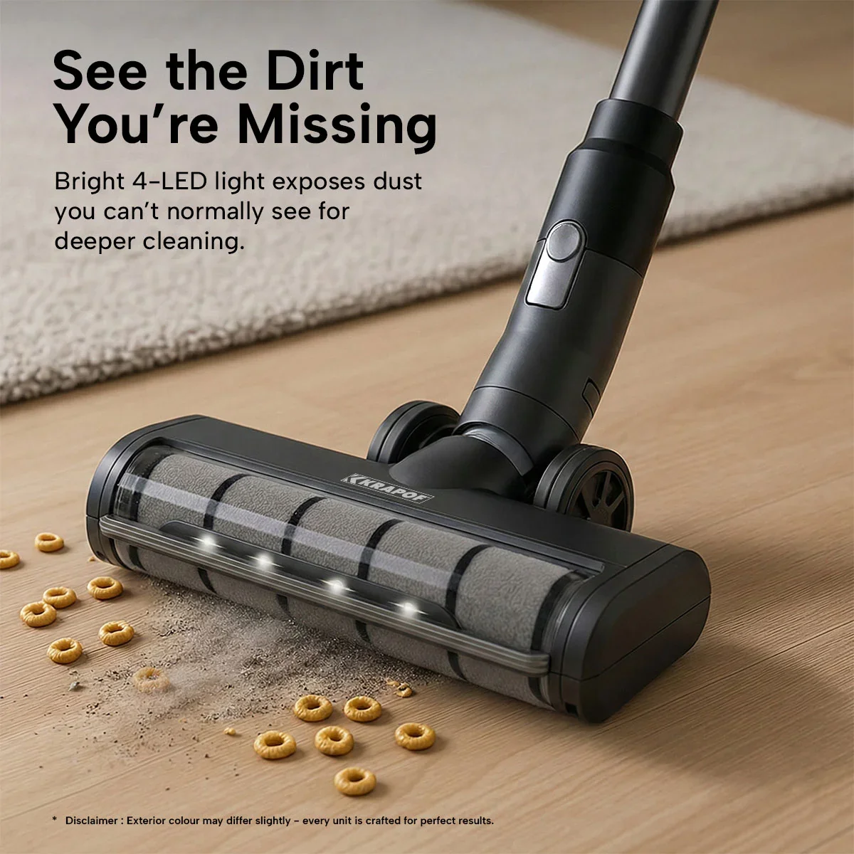 KRAPOF® Auto Clean Self Empty Slim Power Vac Cordless Stick Vacuum - Image 2