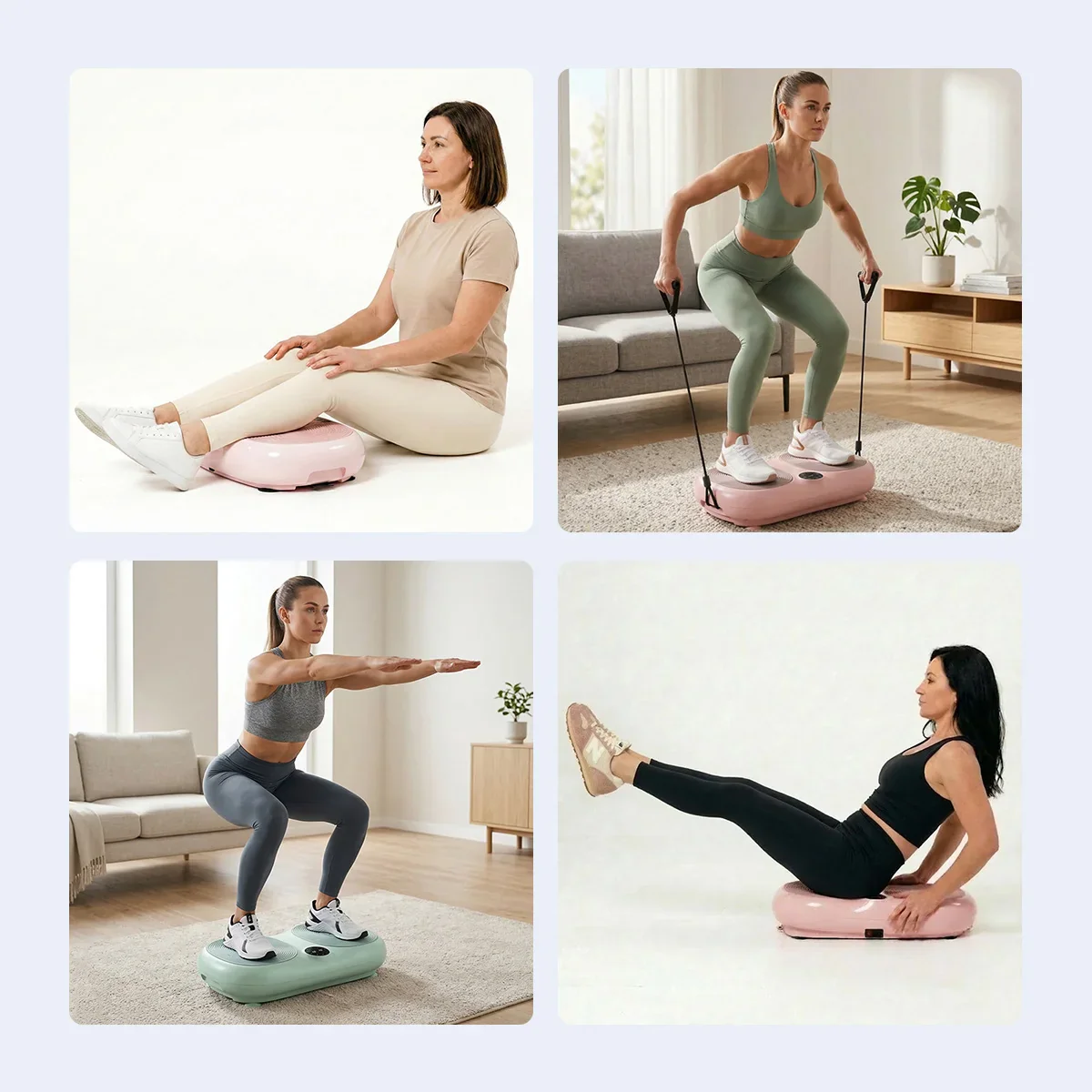 KLEVA® Vibration Plate + Remote Control – Whole Body Vibration Platform for Home Workout & Circulation - Image 3
